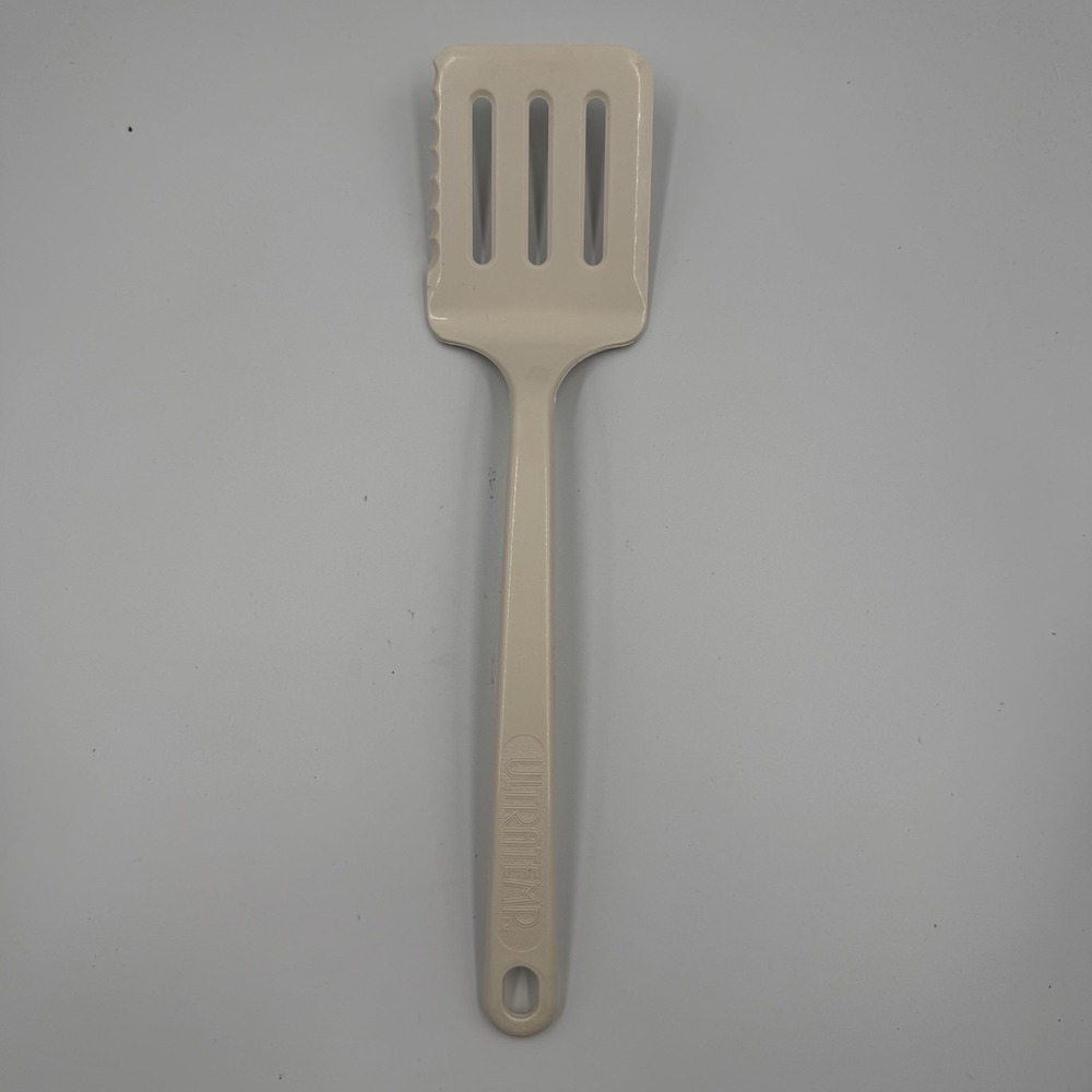 Vintage ULTRA TEMP Slotted Spatula USA Made Nylon Kitchen Utensil
